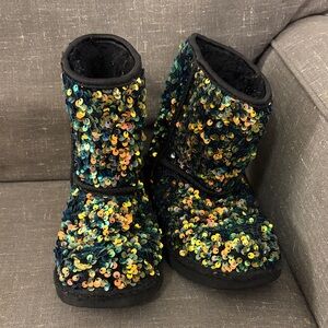 UGG Classic Short Stellar Sequin Boots